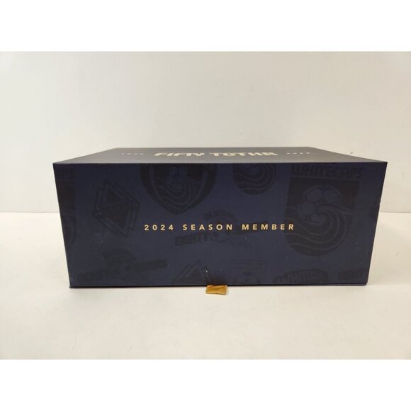 Vancouver Whitecaps 50th Anniversary Box Set Souvenir Ticket Scarf & Magnet 2024 - Picture 2 of 16